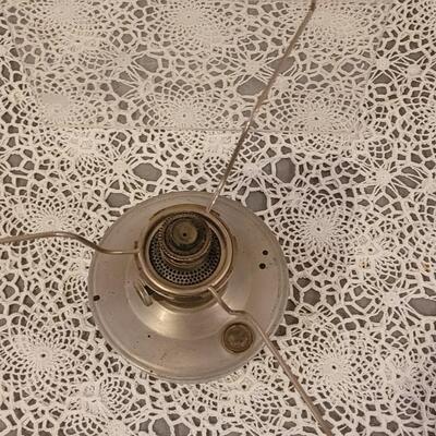 Lot 189: Vintage Aladdin Kerosene Metal Lamps (2)