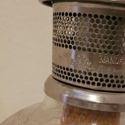 Lot 191: (2) Aladdin Glass Kerosene Lamps