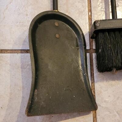 Lot 196: Vintage Fireplace Tool Set without the Stand