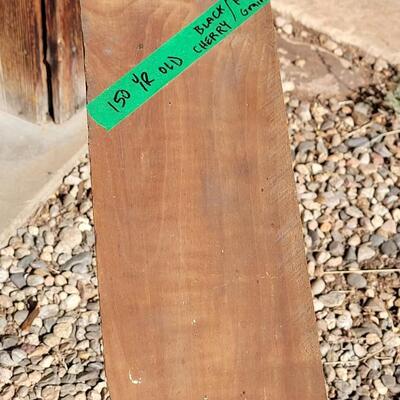Lot 208: 150 Year Old Black Cherry Flame Grain