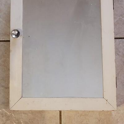Lot 210: Vintage Medicine Cabinet with Mirror