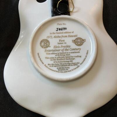 1973 Elvis Presley Porcelain Guitar and Misc Perfume Bottle