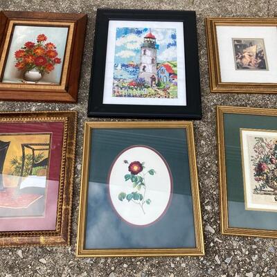 6pc Mixed Art Collection