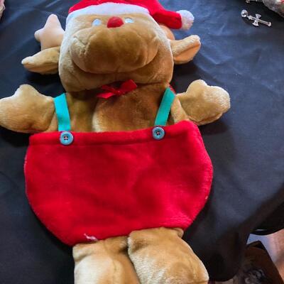 22â€ Santa Bear Plush Hanging Card / Gift Holder