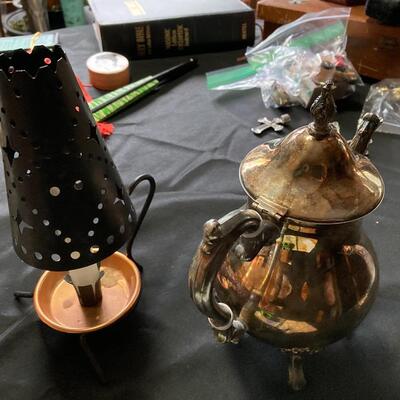 Teapot and Lamp Set
