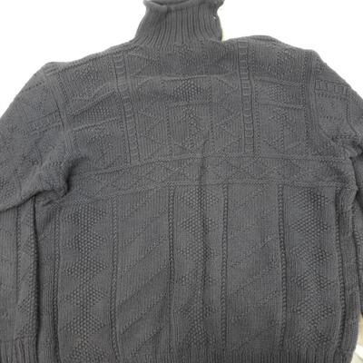 3 Sweaters, United Colors of Benetton, Ralph Lauren, Eddie Bower, Large