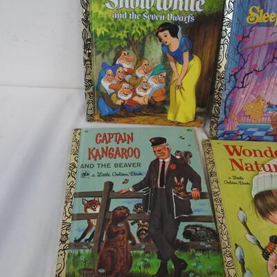 9 Vintage a Little Golden Books: Tom and Jerry to Disney's SnowWhite