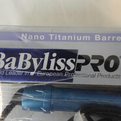 BaByliss Pro Hair Curler, Nano Titanium, Used, In Box