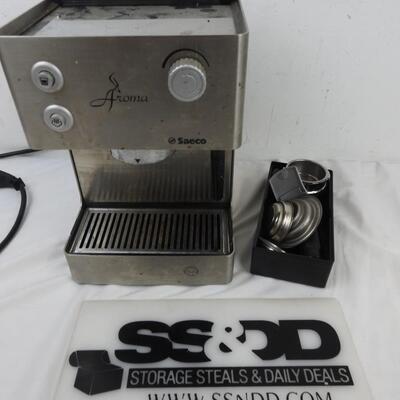 Aroma Coffee Maker, Saeco, Works