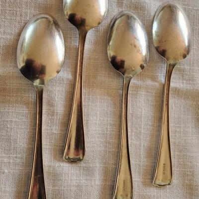 Vintage Sante Fe Railroad Dining Car spoons