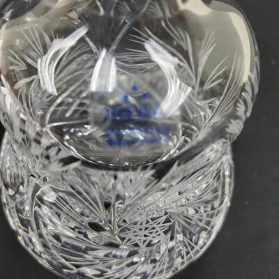 Decadent 'Irena' Buzzstar Brandy decanter and 6 glasses