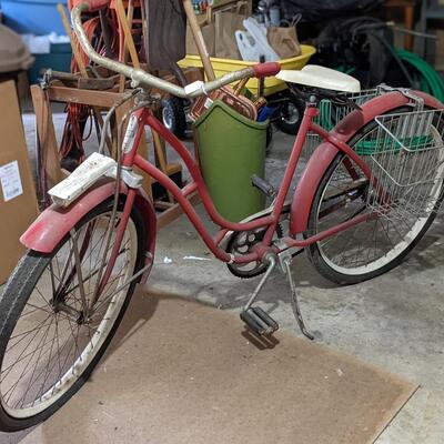Incredible Vintage Monarch Big Tire Bicycle. #29 License in Monona!
