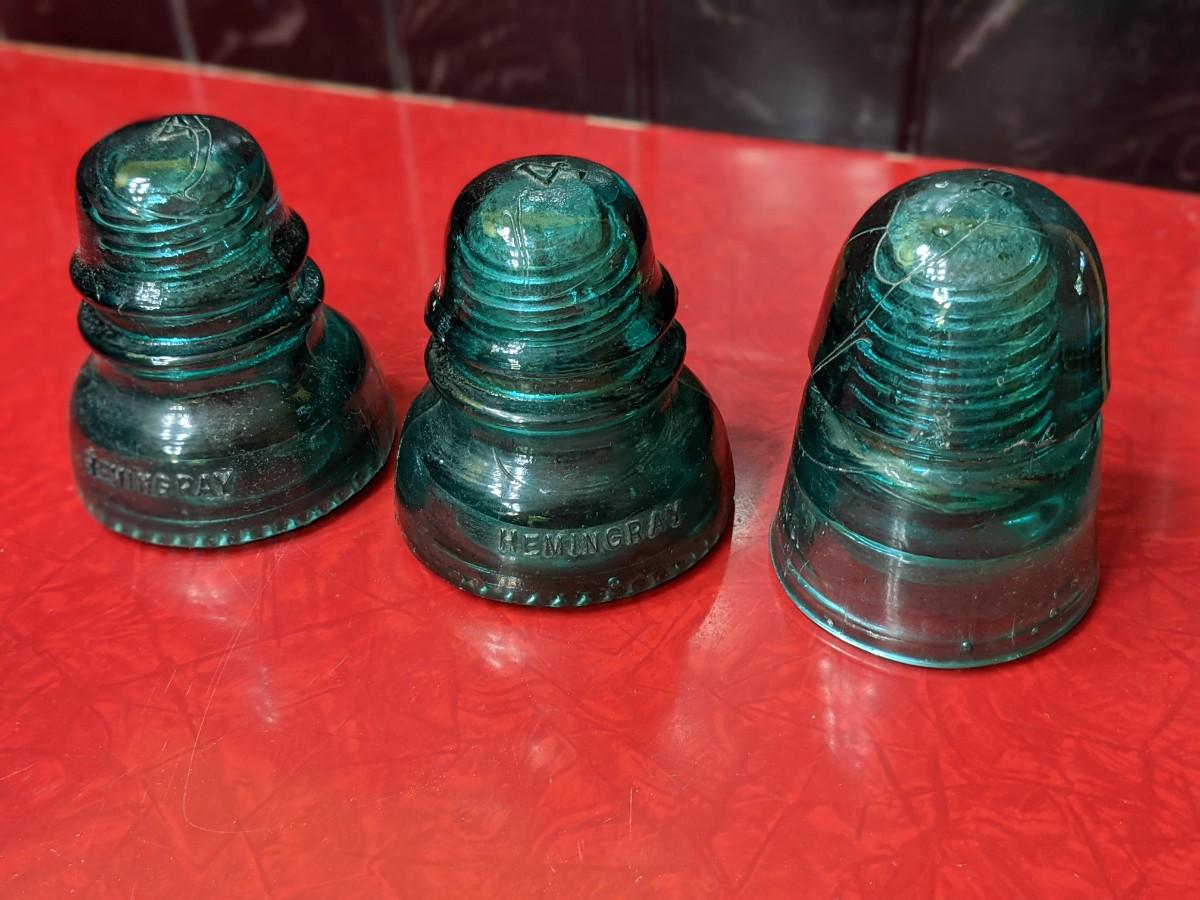 Varied glass Insulators