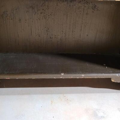 Lot 221: Vintage Wood Shelf