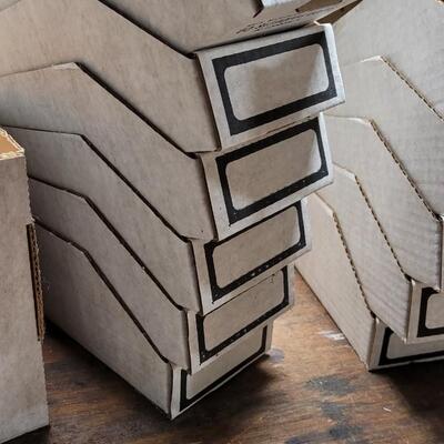 Lot 232: Shelf Organizer Box Lot