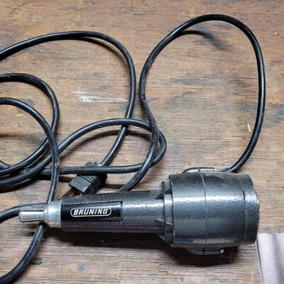 Lot 234: Vintage Bruning Electric Drafting Eraser and other Drafting Items