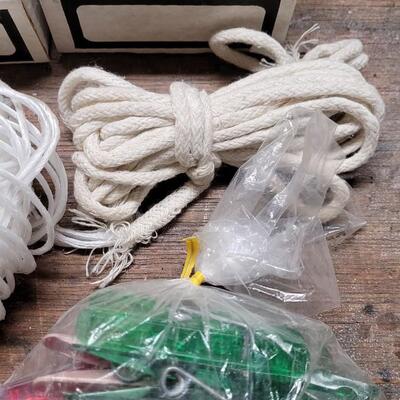 Lot 238: Clothespins, Rope, String and Steel Wool