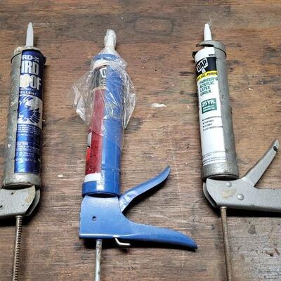 Lot 240: (3) Caulk Guns