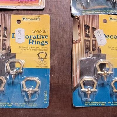 Lot 244: New in Package Decorative Rings