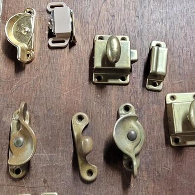 Lot 245: Brass Latches Lot