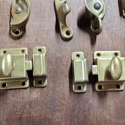 Lot 245: Brass Latches Lot