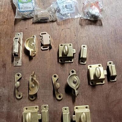 Lot 245: Brass Latches Lot