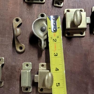 Lot 245: Brass Latches Lot