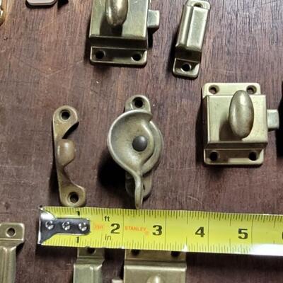 Lot 245: Brass Latches Lot