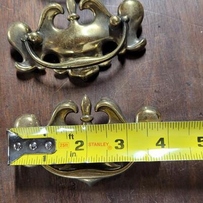 Lot 251: Furniture Brass Hardware Pulls