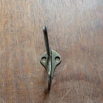 Lot 254: Vintage Brass Hooks Lot
