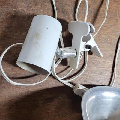 Lot 255: Clamp and Clip On Light