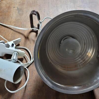 Lot 255: Clamp and Clip On Light