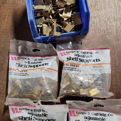Lot 260: Shelf Supports - New in Bags & Loose