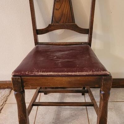Lot 270: Vintage Wood Chair