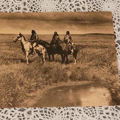 Lot 279: Antique Native American Print