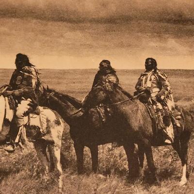 Lot 279: Antique Native American Print