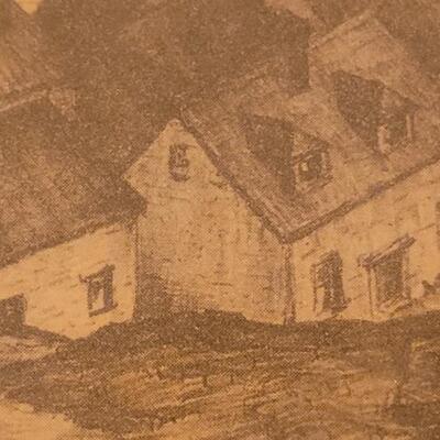 Lot 281: Vintage Robert Craig Etching PRINT