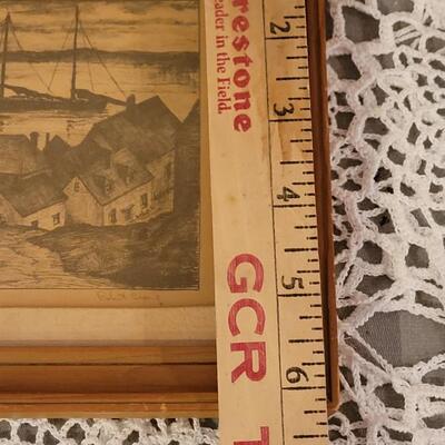 Lot 281: Vintage Robert Craig Etching PRINT