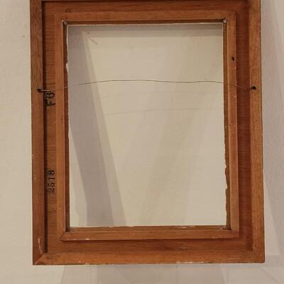 Lot 290: Antique Wood Picture Frame