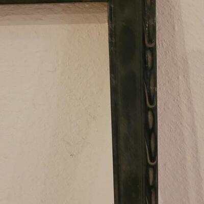 Lot 293: Antique Wood Gold Gilt Picture Frame and Black Decorative Frame