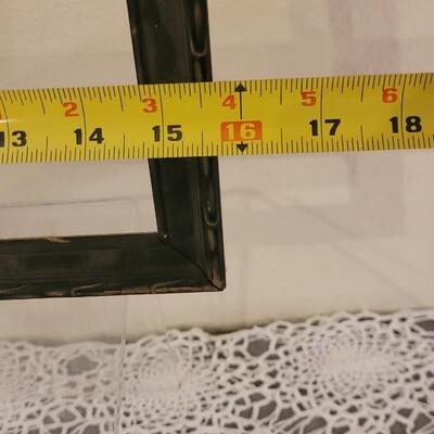 Lot 293: Antique Wood Gold Gilt Picture Frame and Black Decorative Frame