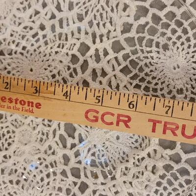 Lot 296: Vintage Glass Plates (made in Mexico), Glass Pitcher and Glass