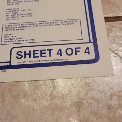 Lot 297: Vintage MOTHER'S Building and Electric Car Complete 4 Posters