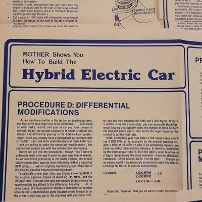 Lot 297: Vintage MOTHER'S Building and Electric Car Complete 4 Posters