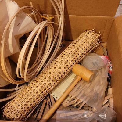 Lot 299: Caning Repair Materials