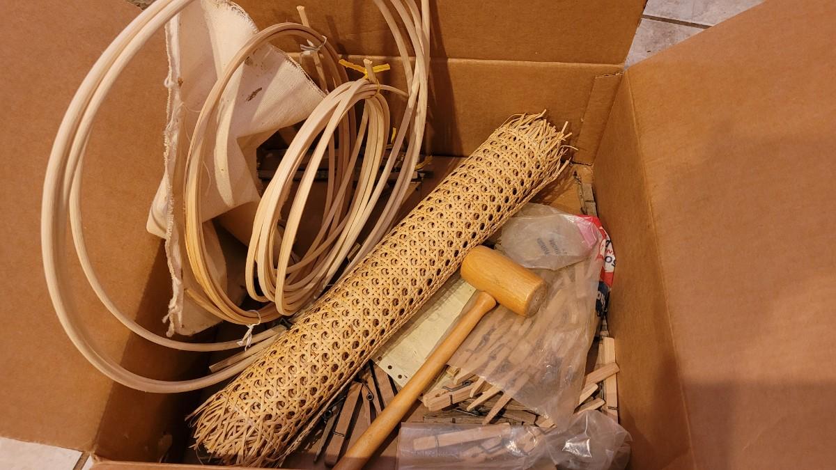 Lot 299 Caning Repair Materials