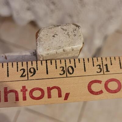 Lot 300: Vintage White Wood Fold Out Rack