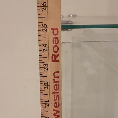 Lot 304: Vintage Glass Display Curio Lockable Cabinet