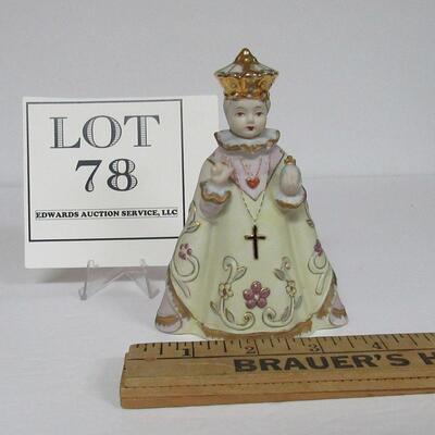 Vintage Lefton China Infant of Prague Figurine
