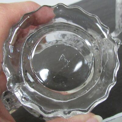 Vintage Cambridge Glass Etched Sugar and Creamer Set, Lorna Pattern